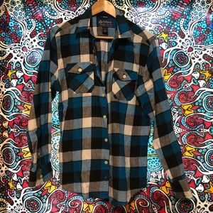 “Plaid” American Rag Button Down